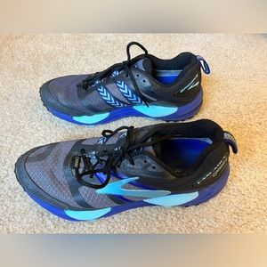 Brooks Cascadia 12 GTX Gore-Tex Trail Running Hiking Shoes Women's 7 Blue